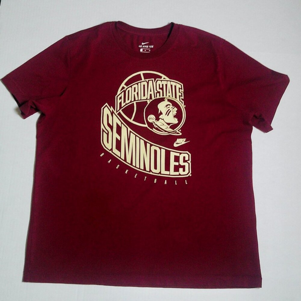 NIKE FLORIDA STATE SEMINOLES BASKETBALL BURGUNDY MENS XL